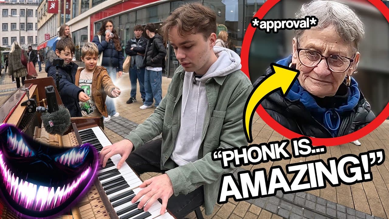 Thumbnail: I Played PHONK Songs On Piano In Public! (Part 2)